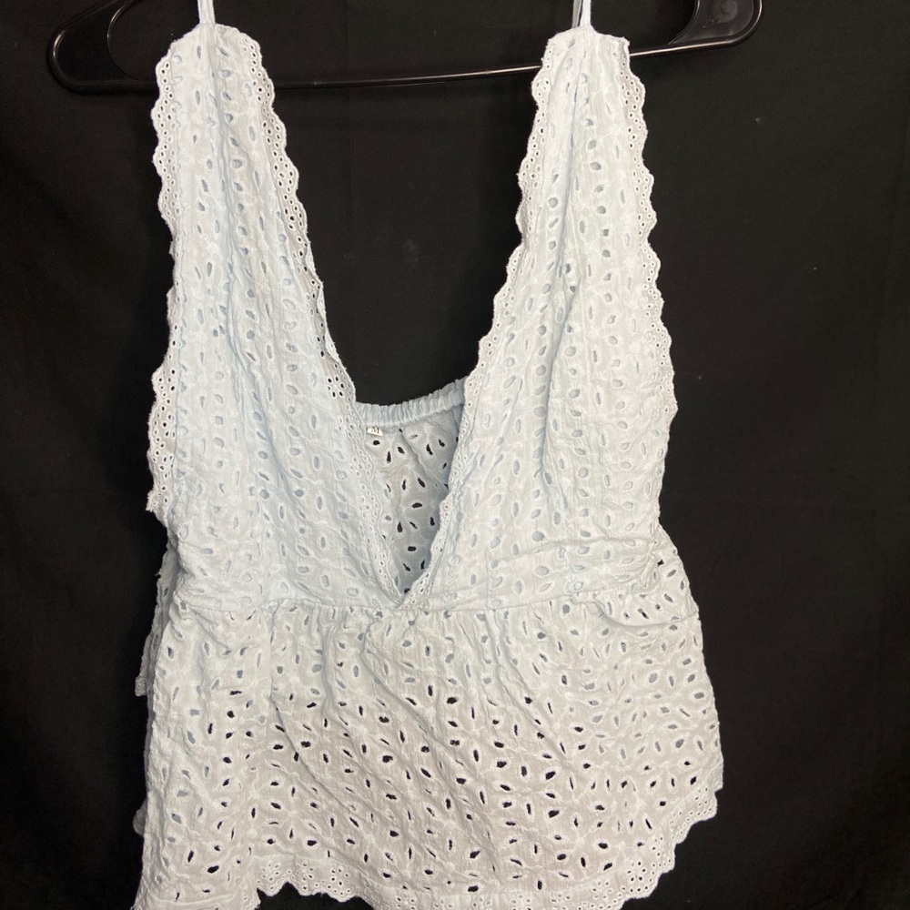 Baby blue Top